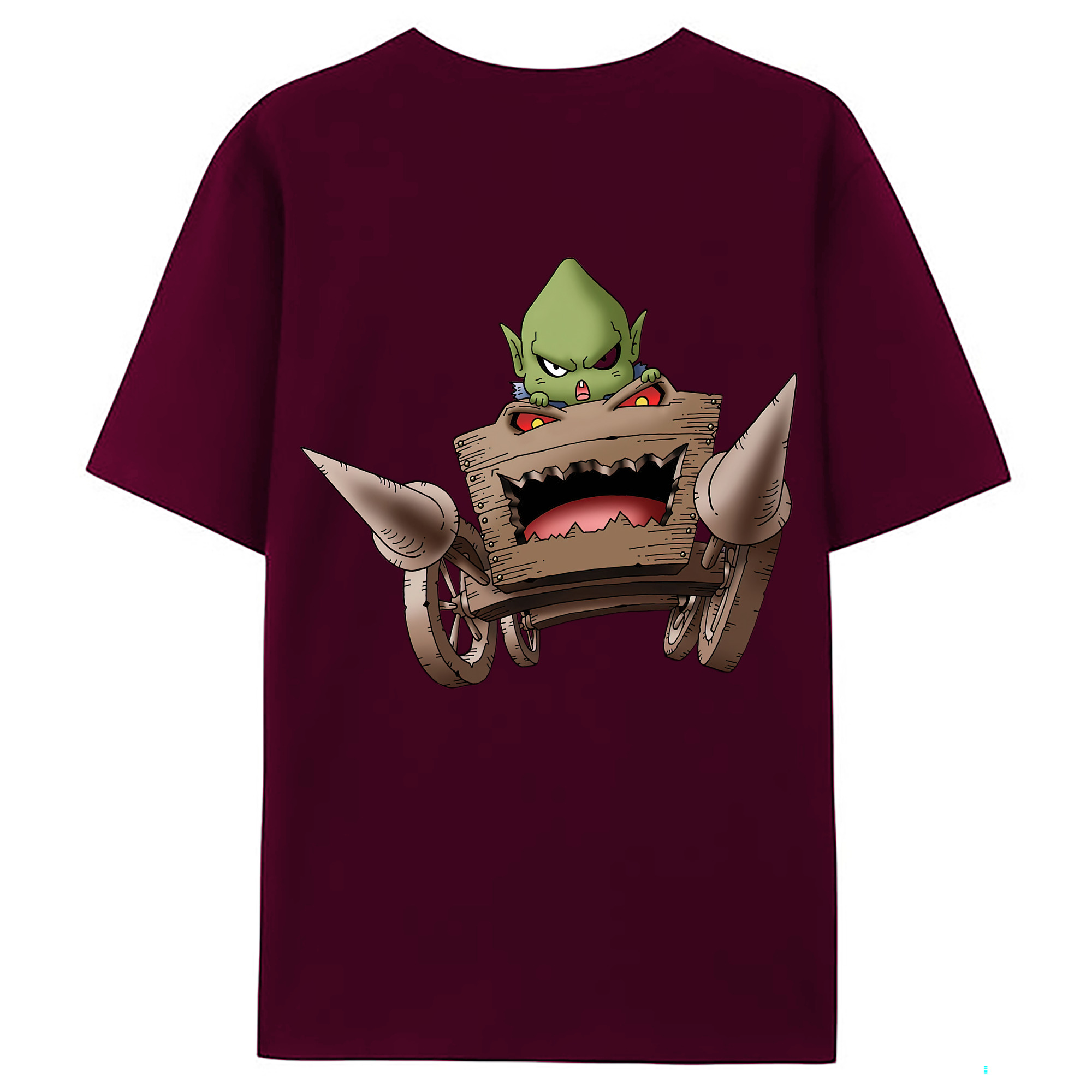 （画像用） ドラゴンクエスト Doragon Kuesuto Dragon Quest レディース半袖Tシャツ(バックプリント)